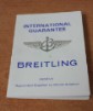 Breitling Chronomat Papers certificato epoca Cronografo Garanzia